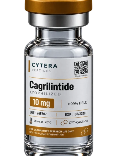 Cagrilintide vial - Cytera Peptides, lot-numbered research peptide