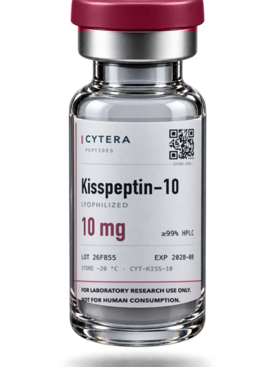 Kisspeptin vial — Cytera Peptides, ≥99% purity, COA verified