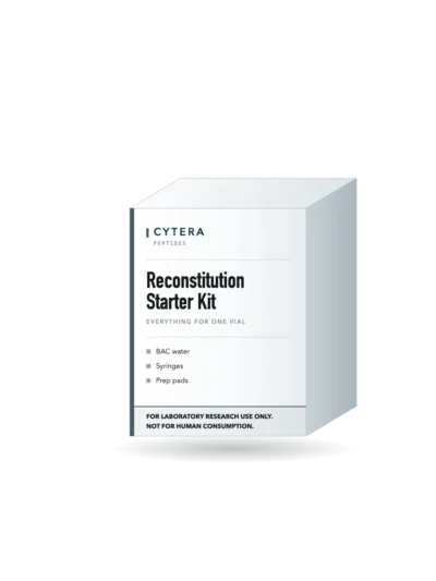 Peptide Starter Kit vial - Cytera Peptides, lot-numbered research peptide