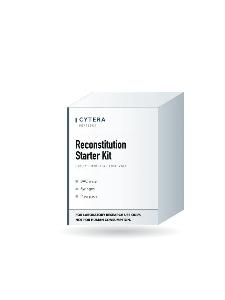 Peptide Starter Kit vial - Cytera Peptides, lot-numbered research peptide