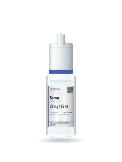 Semax vial - Cytera Peptides, lot-numbered research peptide